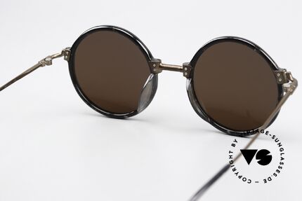 Jean Paul Gaultier 55-7261 Round 90's Designer Shades, 2nd hand but in great vintage condition, incl. case, Made for Men and Women