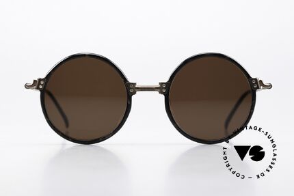 Jean Paul Gaultier 55-7261 Round 90's Designer Shades, rare designer shades; lightweight and comfortable, Made for Men and Women