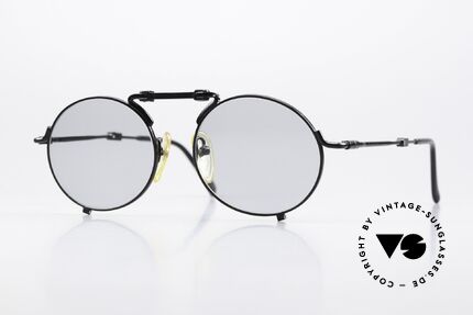 Jean Paul Gaultier 56-9171 90's Folding Sunglasses Details
