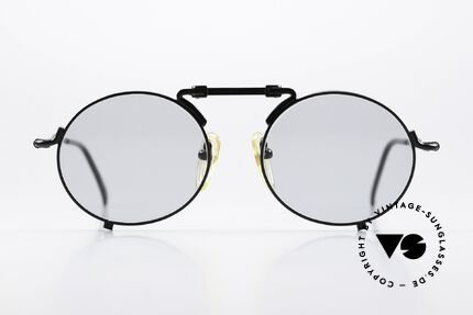 Jean Paul Gaultier 56-9171 90's Folding Sunglasses, practical folding model in great quality (rarity), Made for Men and Women