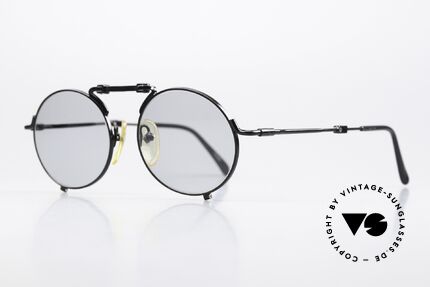Jean Paul Gaultier 56-9171 90's Folding Sunglasses, much sought-after vintage JPG designer shades, Made for Men and Women