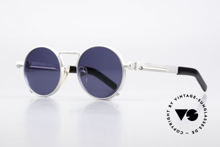 Jean Paul Gaultier 56-8171 Steampunk Vintage Glasses, incredible sturdy bridge and hinges (You must feel it!), Made for Men and Women