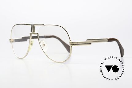 Cazal 702 Ultra Rare 70's Eyewear, unusual and well balanced frame design, size 56/18, Made for Men