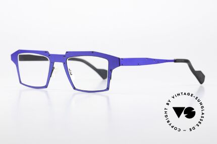 Theo Belgium Eye-Witness WB Square Designer Specs, but in real it's sophisticated made, unique Theo rarity!, Made for Men and Women