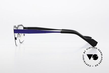 Theo Belgium Eye-Witness WB Square Designer Specs, unworn, one of a kind (like all our vintage Theo eyewear), Made for Men and Women