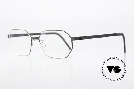 Lindberg 9634 Strip Titanium Octagonal Titanium Specs, light as a feather but extremely stable & very durable, Made for Men and Women