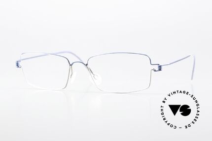 Lindberg Flemming Air Titan Rim Square Titanium Glasses Details