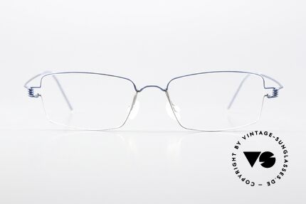 Lindberg Flemming Air Titan Rim Square Titanium Glasses, distinctive quality and design (award-winning frame), Made for Men and Women