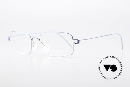 Lindberg Flemming Air Titan Rim Square Titanium Glasses, simply timeless, stylish & innovative: grade 'vintage', Made for Men and Women