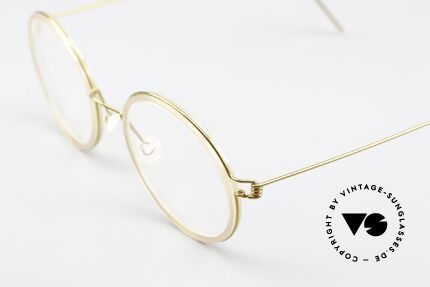 Lindberg Cameron 48 Air Titan Rim Unisex Titan Designer Specs, simply timeless, stylish and innovative: grade 'vintage', Made for Men and Women