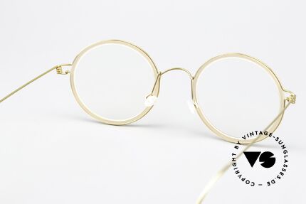 Lindberg Cameron 48 Air Titan Rim Unisex Titan Designer Specs, orig. Lindberg DEMO lenses can be replaced optionally, Made for Men and Women