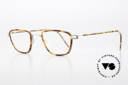 Lindberg Aiko Air Titan Rim Lightweight Titanium Specs, striking refined Air Titan frame with Acetate inner rim, Made for Men and Women