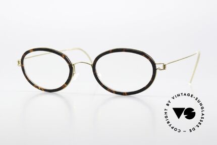 Lindberg Sammy Air Titan Rim Oval Eyeglasses Titanium Details