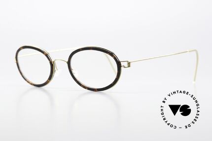 Lindberg Sammy Air Titan Rim Oval Eyeglasses Titanium, striking refined Air Titan frame with Acetate inner rim, Made for Men and Women