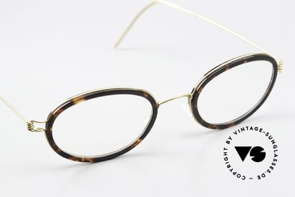 Lindberg Sammy Air Titan Rim Oval Eyeglasses Titanium, unworn, NOS, with original magnetic case by Lindberg, Made for Men and Women
