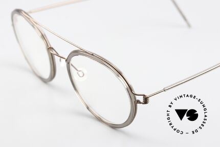 Lindberg Teitur 49 Air Titan Rim Lightweight Panto Round, striking refined Air Titan frame with Acetate inner rim, Made for Men and Women