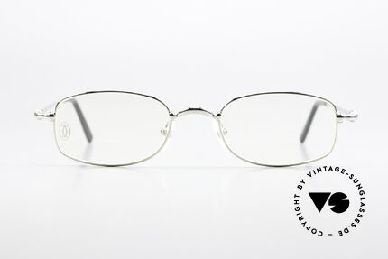 Cartier Sadir Platinum Thin Rim Series, model from the 'Thin Rim' series by Cartier (size 51/21), Made for Men and Women