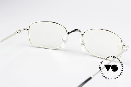 Cartier Sadir Platinum Thin Rim Series, Size: large, Made for Men and Women