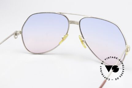 Cartier Vendome LC - L Baby-Blue Pink Gradient Lens, with new baby-blue / pink gradient sun lenses (100% UV), Made for Men