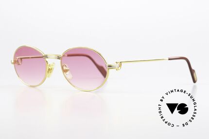 Cartier Saint Honore - S Pink Gradient Sun Lenses, 'Staint Honore' is one of the oldest streets in Paris, Made for Men and Women