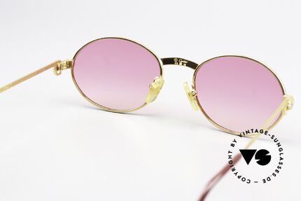 Cartier Saint Honore - S Pink Gradient Sun Lenses, NO RETRO sunglasses; but a 25 years old ORIGINAL!, Made for Men and Women