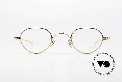 Lunor V 103 Timeless Frame Yellow Gold, without ostentatious logos (but in a timeless elegance), Made for Men and Women