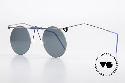 Kim Buck DK No Retro Vintage Sunglasses, something different (an art frame for individualist), Made for Men and Women