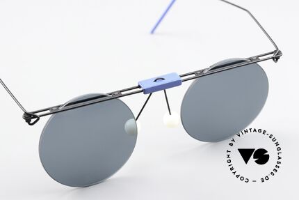 Kim Buck DK No Retro Vintage Sunglasses, sun lenses can be replaced with opticals, if needed, Made for Men and Women