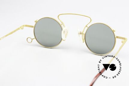 Kansai Yamamoto KY027E Crazy Round 90's Shades, the frame can be glazed with lenses of any kind, Made for Men and Women