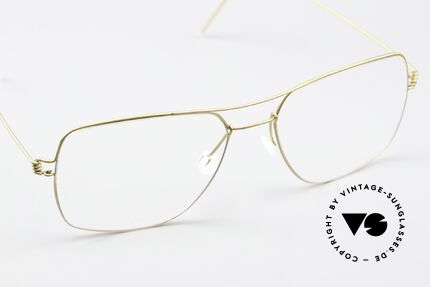 Lindberg Joshua Air Titan Rim Square Aviator Glasses, titanium frame is made for (optical) lenses of any kind, Made for Men