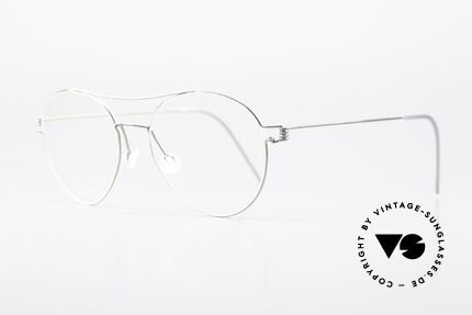 Lindberg Nomi 49 Air Titan Rim Feminine Aviator Design, simply timeless, stylish & innovative: grade 'vintage', Made for Women