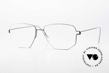 Lindberg Selim Air Titan Rim Square Frame Matt Black Details
