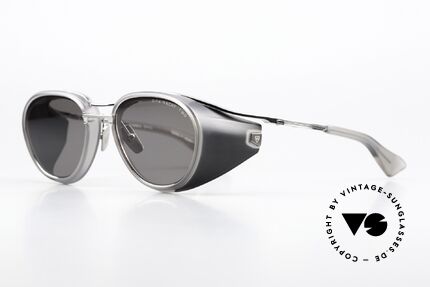 DITA Nacht Two Side Blinds Sunglasses, GRY-PLD: gray-palladium frame with side shields, Made for Men