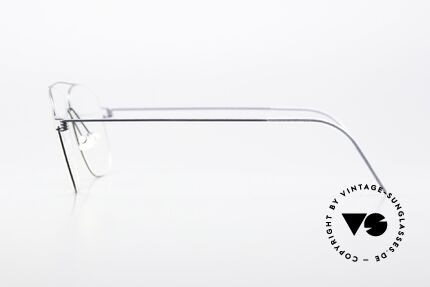 Lindberg Mikkel Air Titan Rim Men's Frame Square Pilot, unworn single item; + orig. magnetic case by Lindberg, Made for Men
