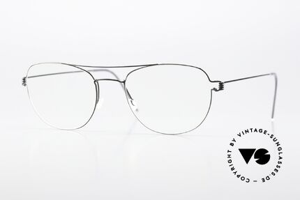 Lindberg Ole Air Titan Rim Round Aviator Design Details
