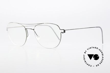Lindberg Ole Air Titan Rim Round Aviator Design, striking designer eyeglasses for ladies and gentlemen, Made for Men and Women