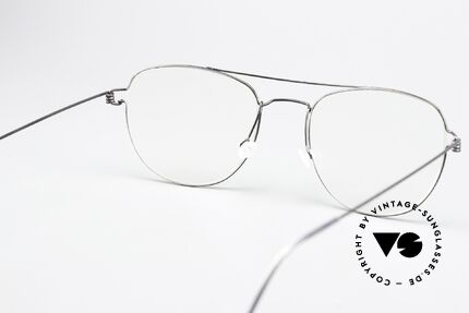 Lindberg Ole Air Titan Rim Round Aviator Design, Size: medium, Made for Men and Women
