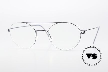 Lindberg Bruce 50 Air Titan Rim Polished Titanium Frame Details