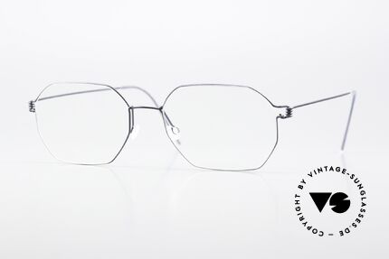 Lindberg Jeppe Air Titan Rim Square Frame Matt Gray Details
