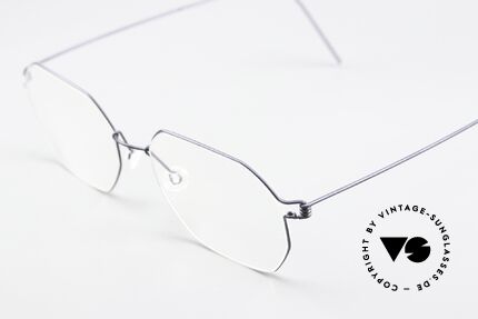 Lindberg Jeppe Air Titan Rim Square Frame Matt Gray, high-end, stylish & really innovative: grade 'vintage', Made for Men and Women