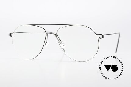 Lindberg Raymond Air Titan Rim Men's Specs Aviator Style Details