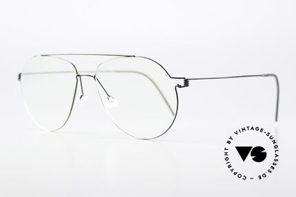 Lindberg Raymond Air Titan Rim Men's Specs Aviator Style, size 56-16 (medium to L); with 145mm temple length, Made for Men