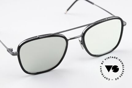 Thom Browne TBS800 Silver Mirrored Sun Lenses, a classy designer accessory for all fashion lovers, Made for Men