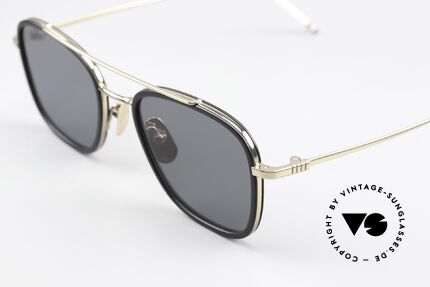 Thom Browne TBS800 Square Sunglasses For Men, non-reflecting gray lenses for 100% UV protection, Made for Men