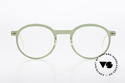 Lindberg 6586 NOW Designer Frame Translucent, PANTO model 6585, size 49/23, for ladies and gents, Made for Men and Women