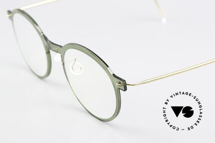 Lindberg 6586 NOW Designer Frame Translucent, wafer-thin semi-transparent front = pure lightness!, Made for Men and Women