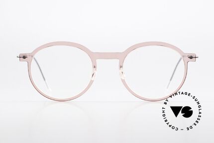 Lindberg 6586 NOW Panto Frame Translucent, PANTO model 6585, size 49/23, for ladies and gents, Made for Men and Women