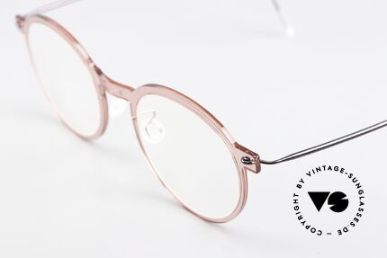 Lindberg 6586 NOW Panto Frame Translucent, wafer-thin semi-transparent front = pure lightness!, Made for Men and Women