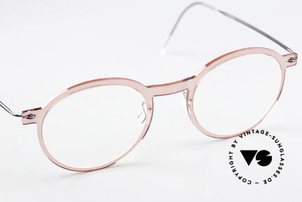 Lindberg 6586 NOW Panto Frame Translucent, can already be described as 'vintage Lindberg' frame, Made for Men and Women