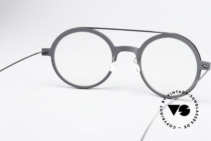 Lindberg 6543 50 NOW Classic Black Coloring, unworn designer piece with original Lindberg case, Made for Men and Women